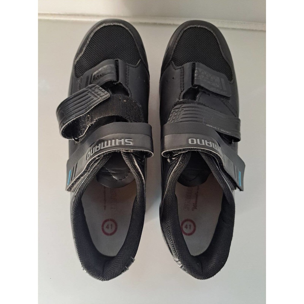 Shimano Dynalast Pedaling Cycling Shoes Women's Black Size 8.5 SH-WM53L - Picture 7 of 11
